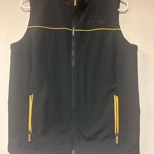 Black and Yellow‎ Men's Vest